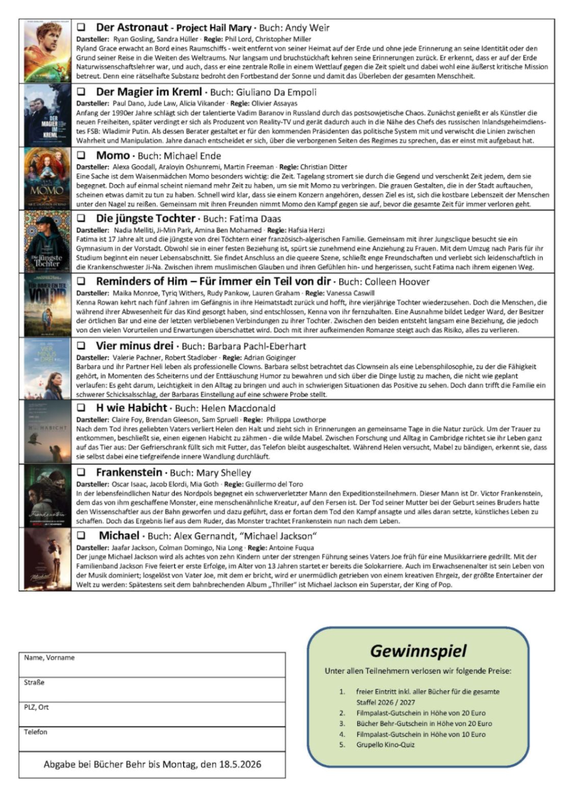 Medieninhalt - Feld 1
